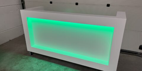 Modern LED blauw
