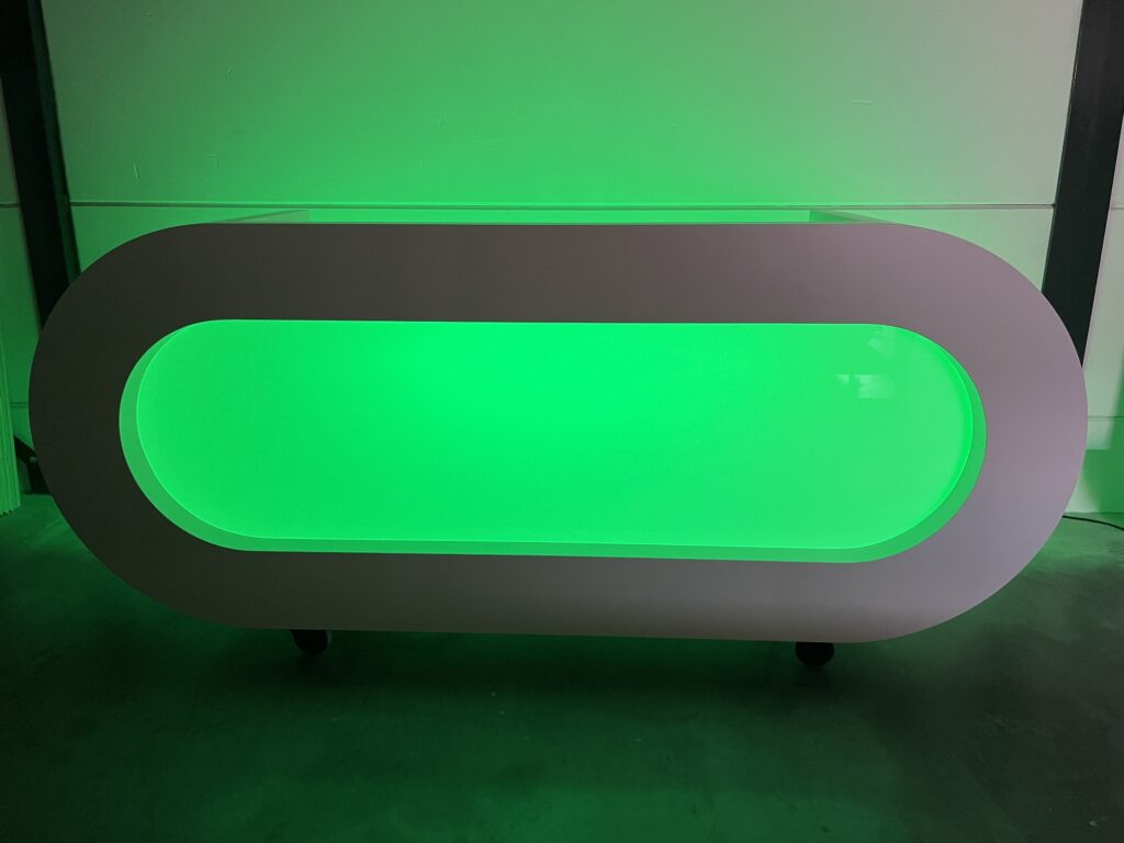 Ovaal LED groen